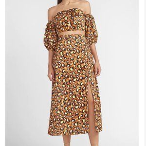 Express X LadyGang Top and Midi Skirt Set